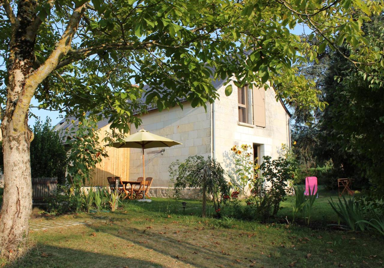 La Planche Princee, Chambres D'Hotes Ecolo Et Potager Bio, Sauna Les Rosiers-sur-Loire Luaran gambar