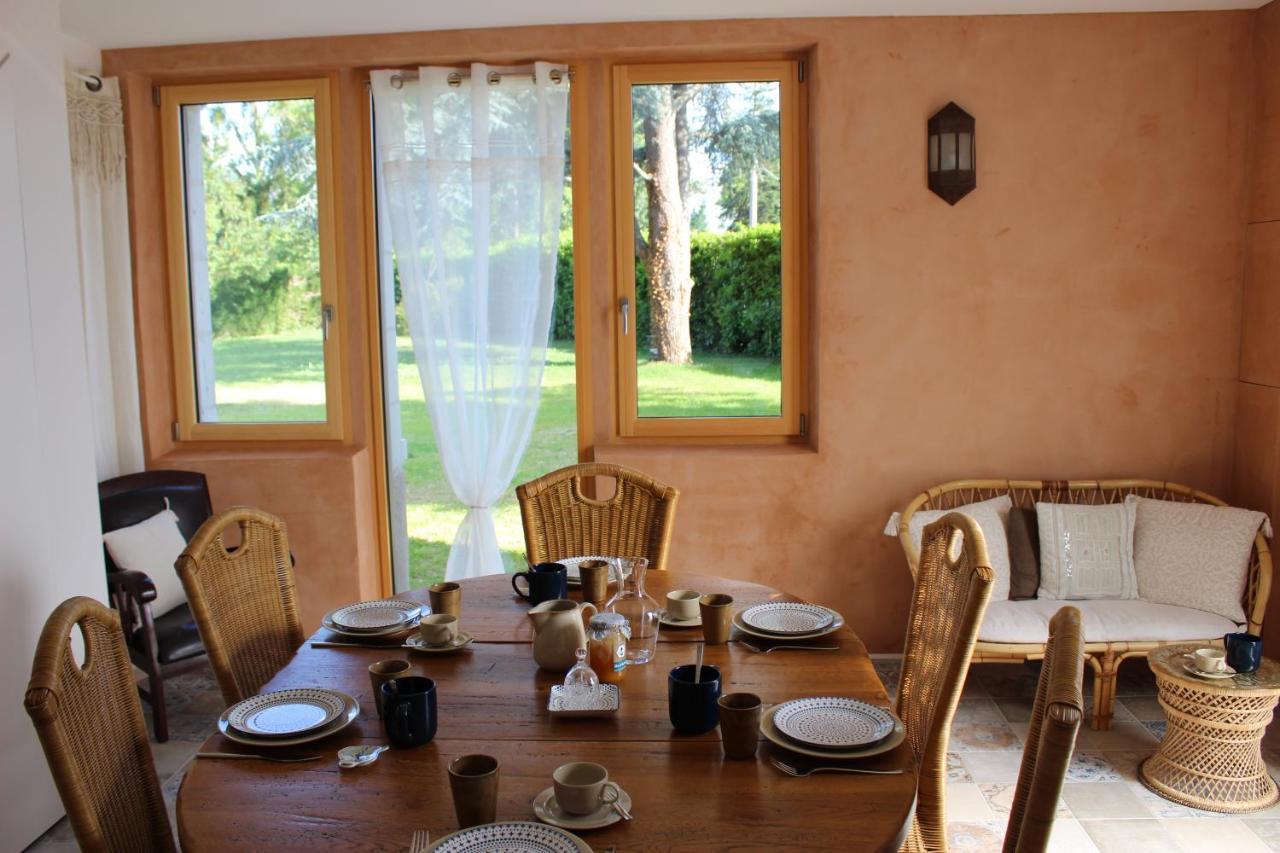 La Planche Princee, Chambres D'Hotes Ecolo Et Potager Bio, Sauna Les Rosiers-sur-Loire Luaran gambar