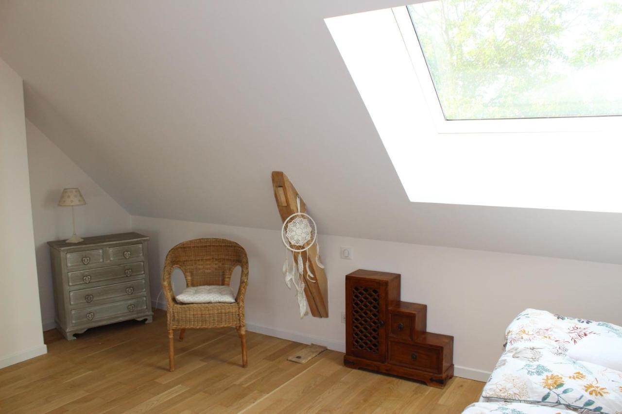La Planche Princee, Chambres D'Hotes Ecolo Et Potager Bio, Sauna Les Rosiers-sur-Loire Luaran gambar