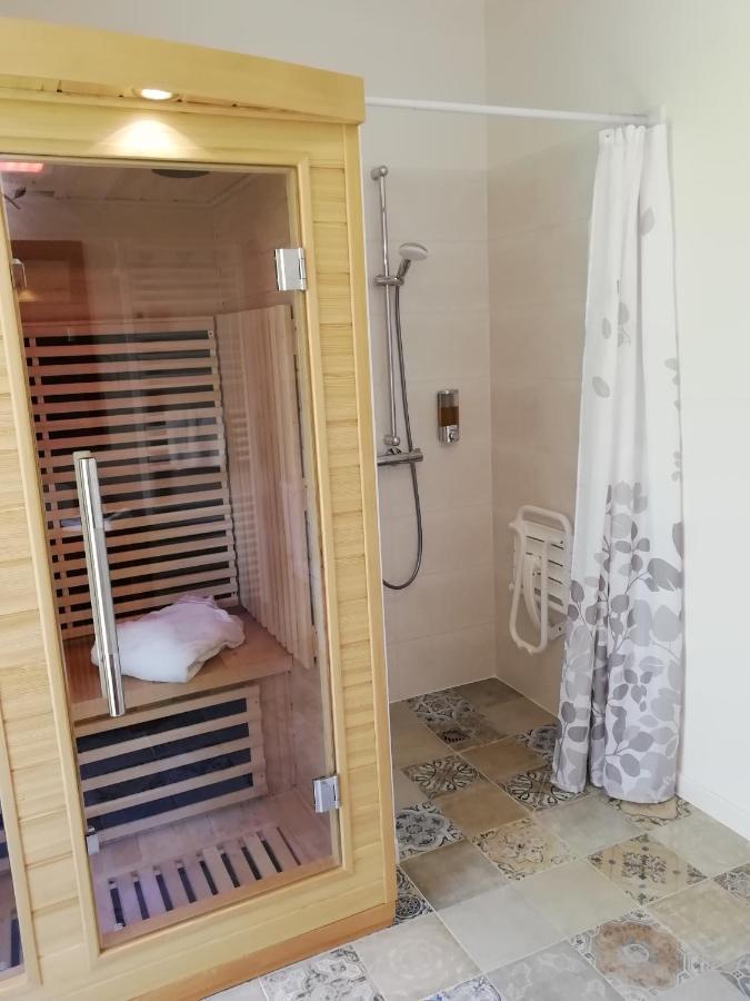 La Planche Princee, Chambres D'Hotes Ecolo Et Potager Bio, Sauna Les Rosiers-sur-Loire Luaran gambar